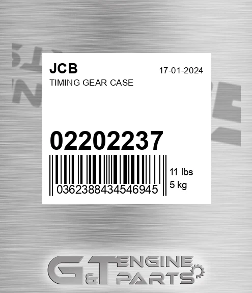 02/202237 Timing Gear Case