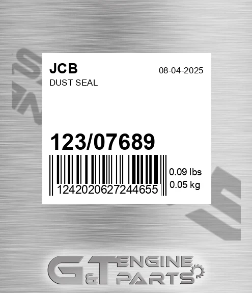123/07689 Dust Seal
