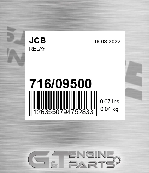 716/09500 Relay