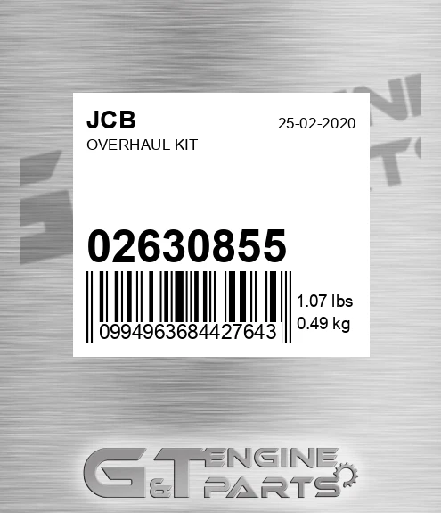 02/630855 Overhaul Kit
