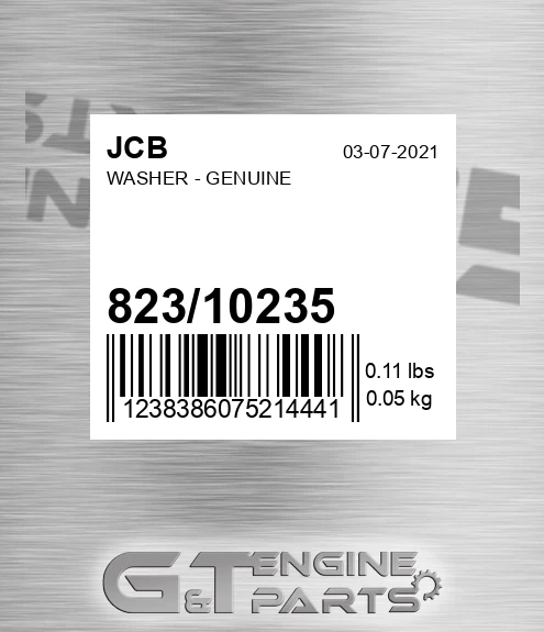 823/10235 Washer - Genuine