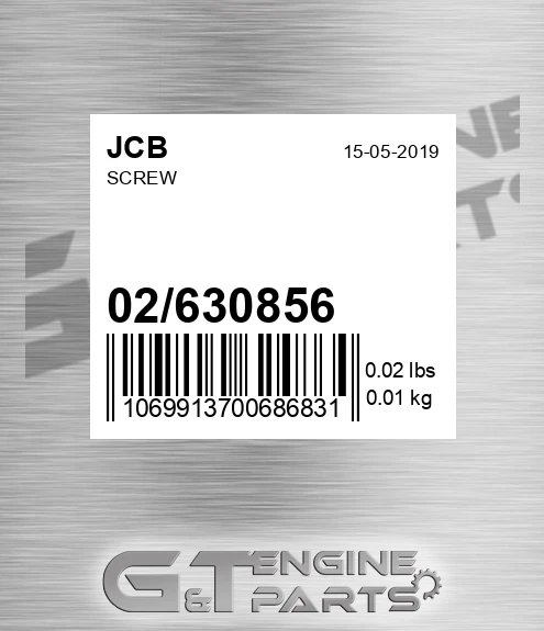02/630856 Screw
