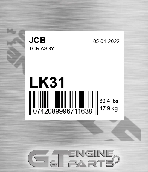 LK31 Tcr Assy