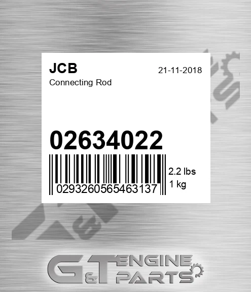 02/634022 Connecting Rod