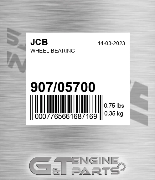 907/05700 Wheel Bearing