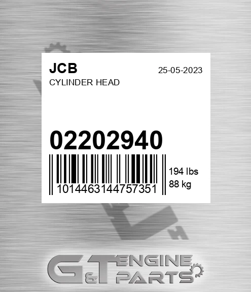 02/202940 Cylinder Head