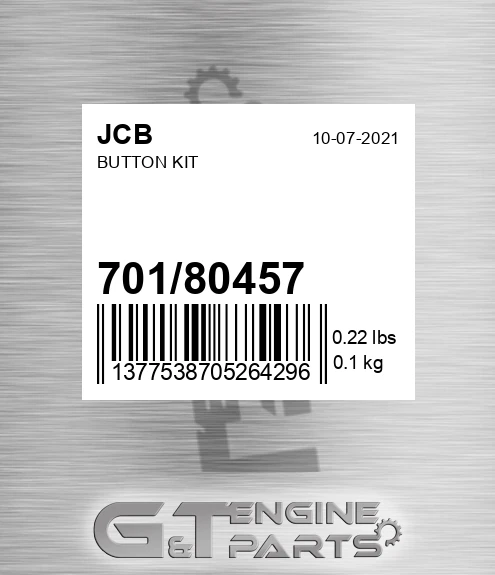701/80457 Button Kit