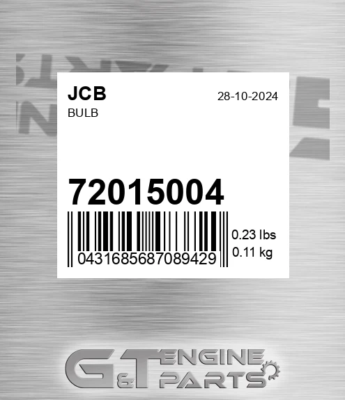 72015004 Bulb