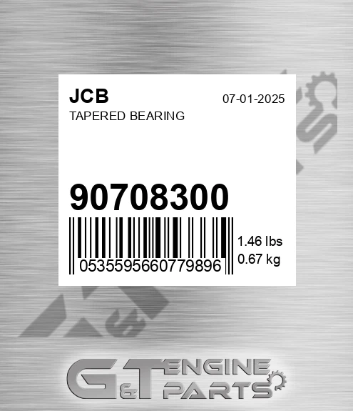 907/08300 Tapered Bearing