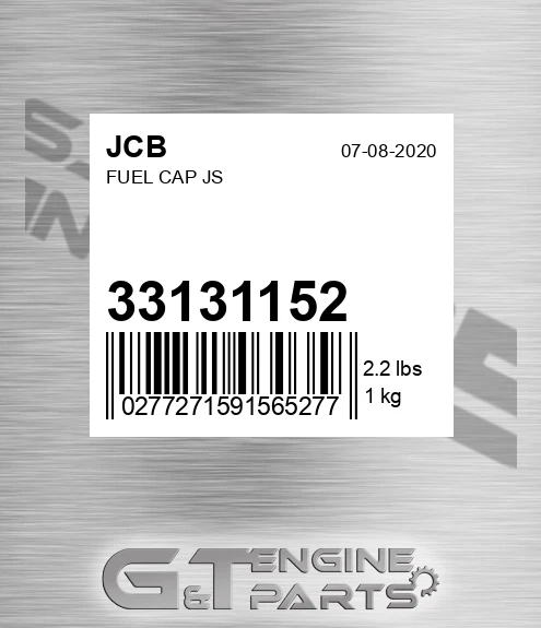 331/31152 Fuel Cap Js