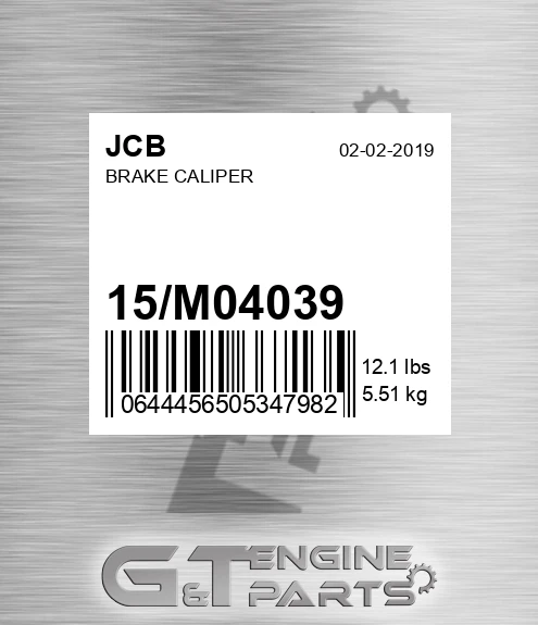 15/M04039 Brake Caliper