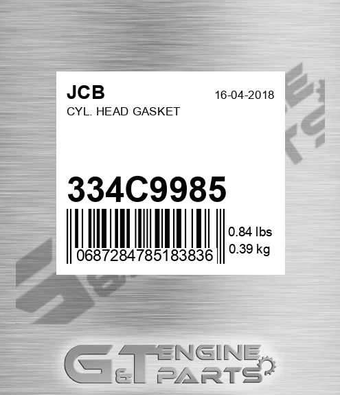 334/C9985 Cyl. Head Gasket