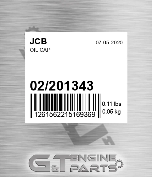02/201343 Oil Cap