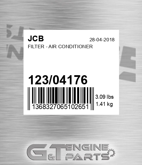 123/04176 Filter - Air Conditioner
