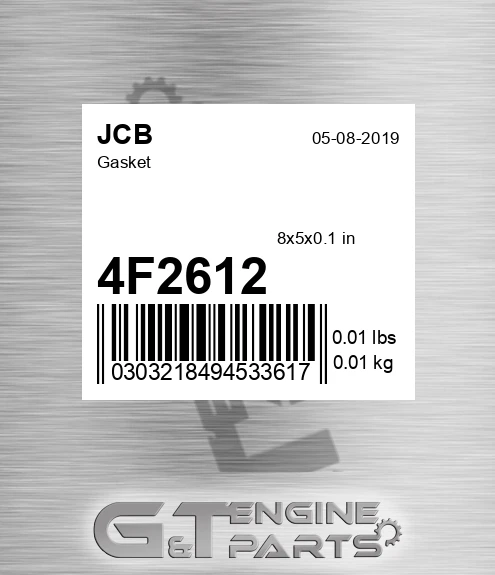 4F2612 Gasket