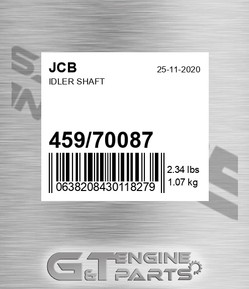 459/70087 Idler Shaft