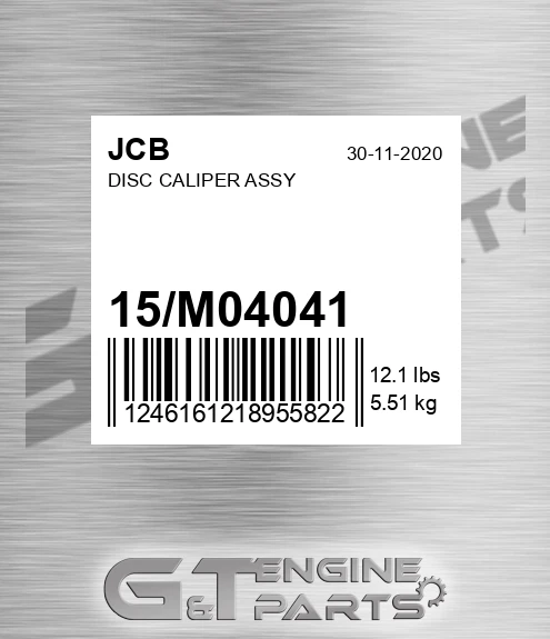 15/M04041 Disc Caliper Assy
