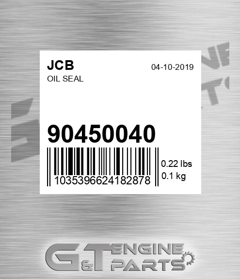 904/50040 Oil Seal