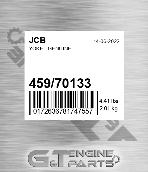 459/70133 Yoke - Genuine