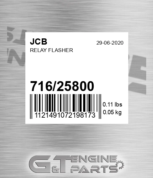 716/25800 Relay Flasher