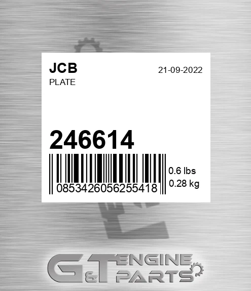 246614 Plate