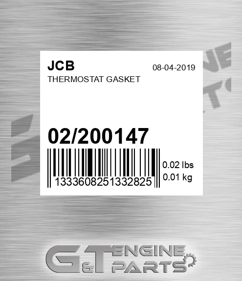 02/200147 Thermostat Gasket