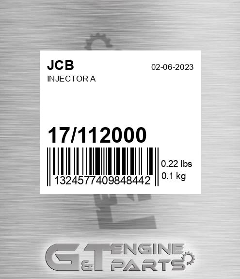 17/112000 Injector A