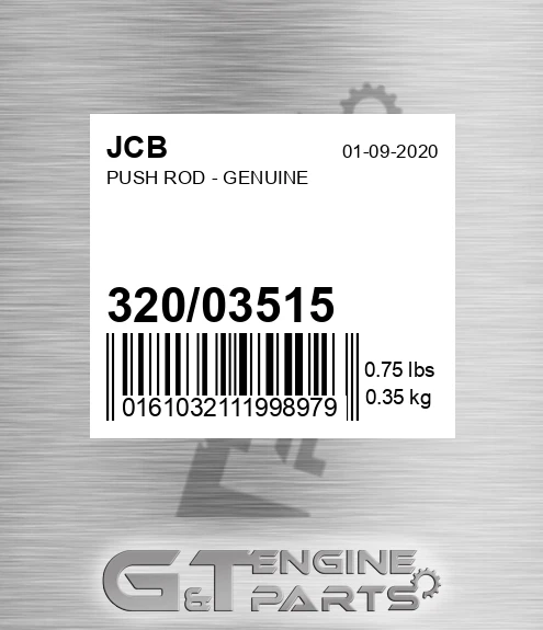 320/03515 Push Rod - Genuine