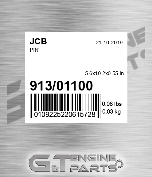 913/01100 Pin'