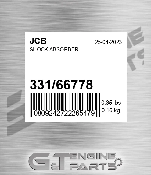 331/66778 Shock Absorber