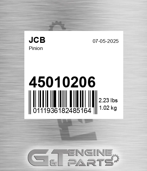 450/10206 Pinion
