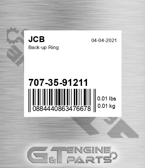 707-35-91211 Back-up Ring