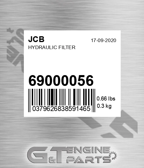 6900/0056 Hydraulic Filter