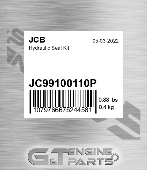 JC99100110P Hydraulic Seal Kit for JCB