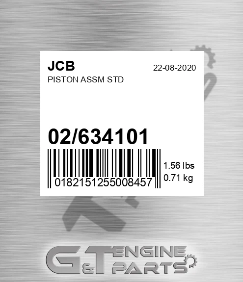 02/634101 Piston Assm Std