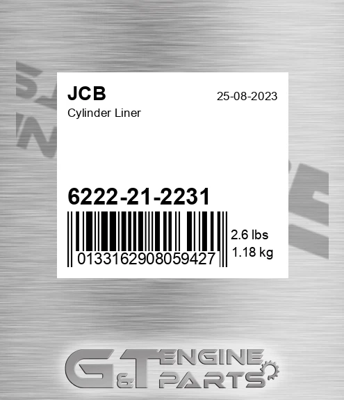 6222-21-2231 Cylinder Liner