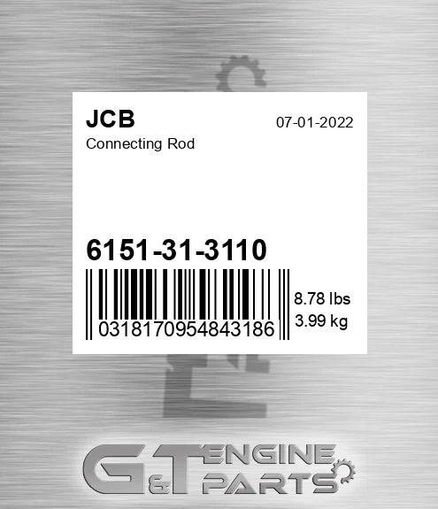 6151-31-3110 Connecting Rod