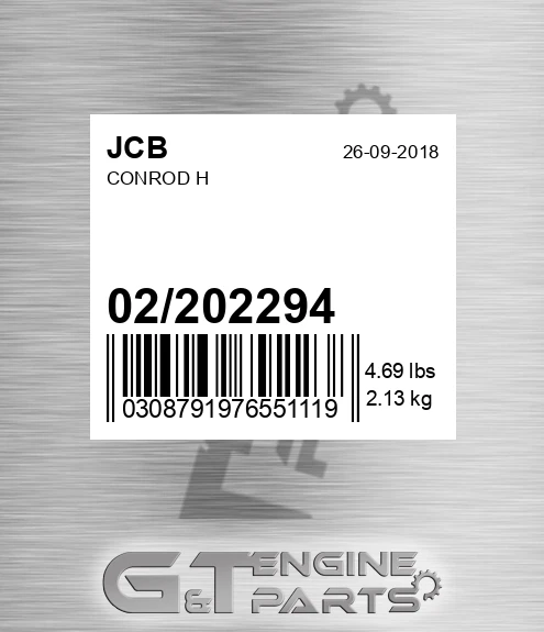 02/202294 Conrod H for JCB