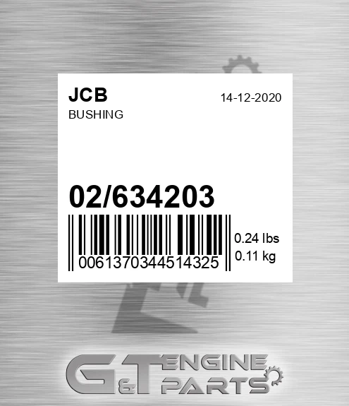 02/634203 Bushing