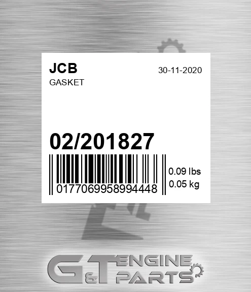 02/201827 Gasket
