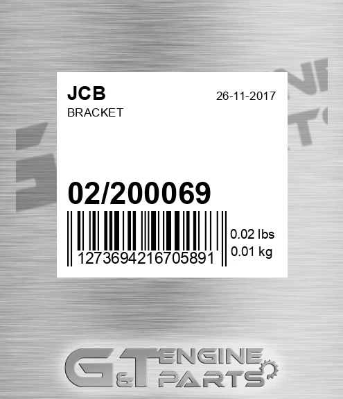02/200069 Bracket