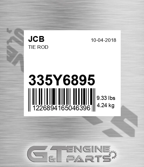 335/Y6895 Tie Rod