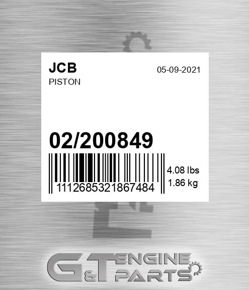 02/200849 Piston