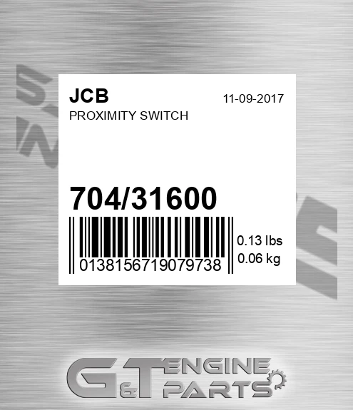 704/31600 Proximity Switch