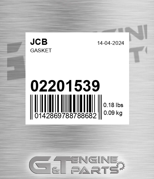 02/201539 Gasket