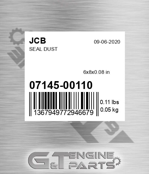 07145-00110 Seal Dust