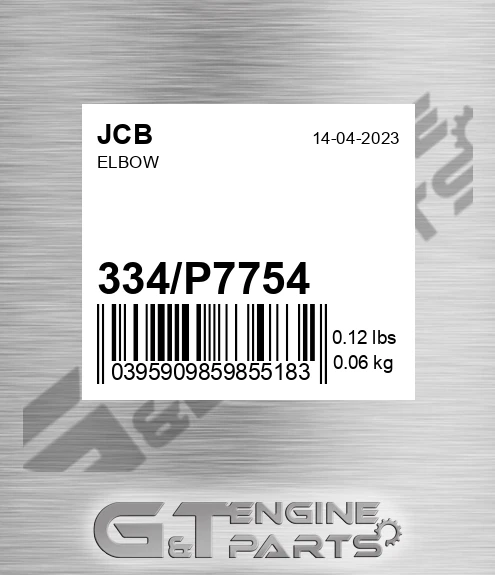 334/P7754 Elbow