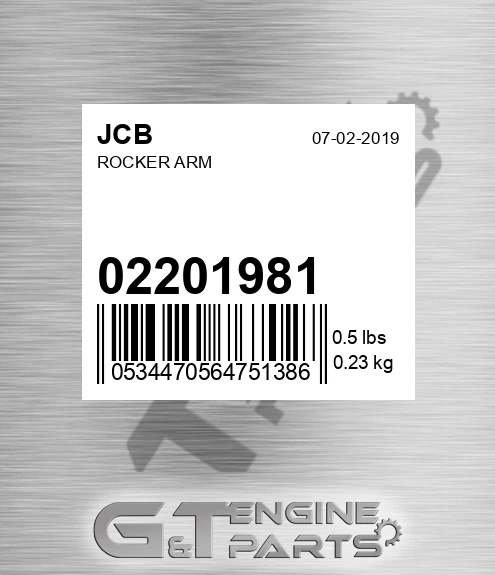 02/201981 Rocker Arm
