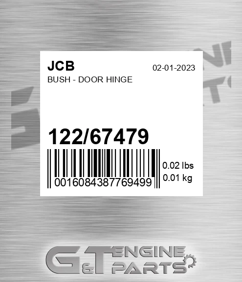 122/67479 Bush - Door Hinge