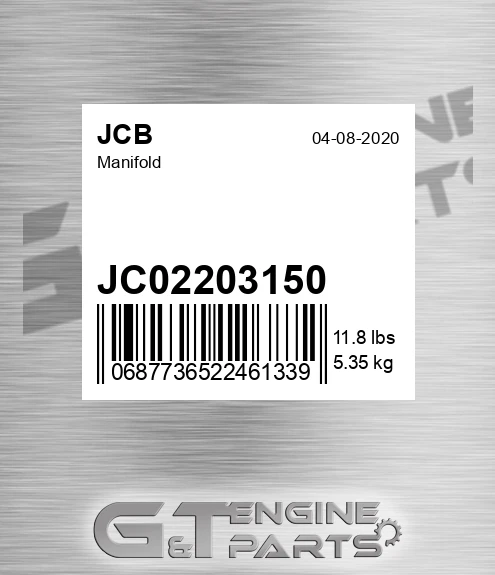 JC02/203150 Manifold
